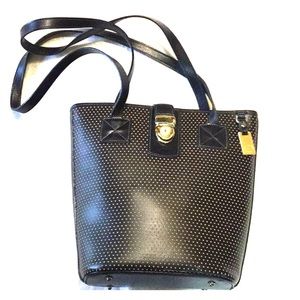 Dooney & Bourke Black Leather Shoulder Bag